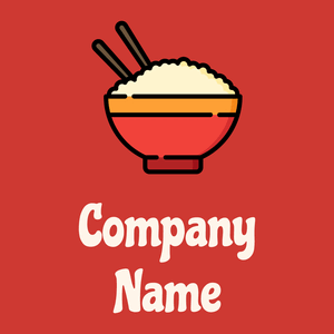 Rice on a Persian Red background - Alimentos & Bebidas