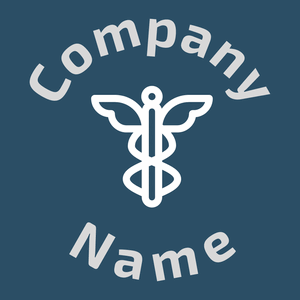 Hermes logo on a Arapawa background - Religious