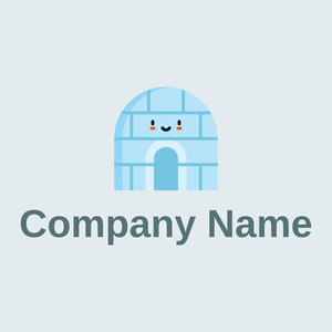 Igloo logo on a Solitude background - Spelletjes & Recreatie