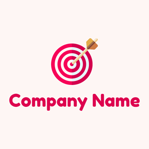 Dartboard logo on a Snow background - Games & Recreation