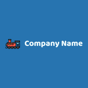 Locomotive logo on a Pelorous background - Auto & Voertuig