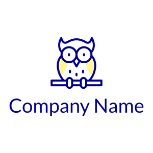 Owl logo on a White background - Abstrakt