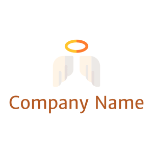 Floral White Angel on a White background - Religione