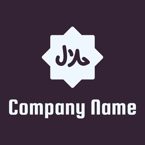 Halal logo on a Mardi Gras background - Alimentos & Bebidas