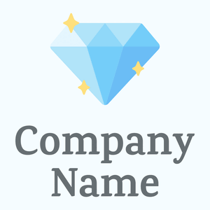 Columbia Blue Diamond on a Alice Blue background - Mode & Schoonheid