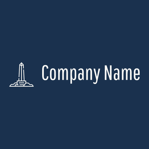 Obelisk logo on a Regal Blue background - Arquitectura