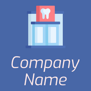 Dental clinic logo on a Mariner background - Medizin & Pharmazeutik