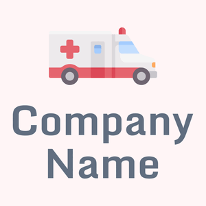 White Smoke Ambulance on a Snow background - Medical & Farmacia