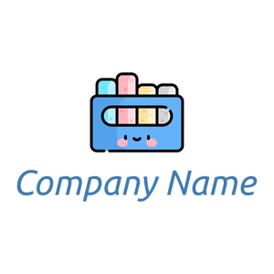 Chalk box logo on a White background - Educación