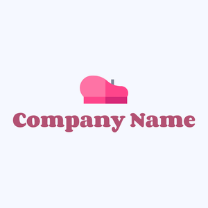 Pink Beret on a Alice Blue background - Moda & Belleza