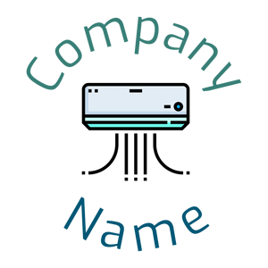 Air conditioner on a White background - Móveis