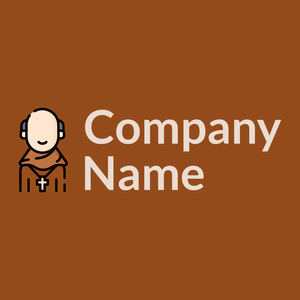 Friar logo on a Russet background - Religión