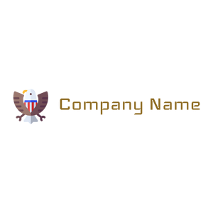 American eagle on a White background - Politica