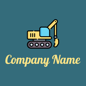 Excavator on a Astral background - Animali & Cuccioli