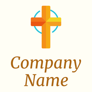 Cross on a Ivory background - Religión