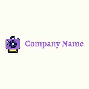Polaroid logo on a Ivory background - Abstrait