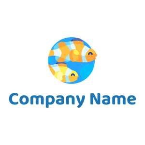 Clown fish on a White background - Dieren/huisdieren