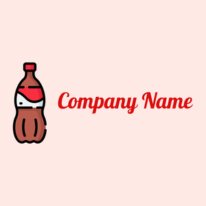 Cola on a Misty Rose background - Eten & Drinken