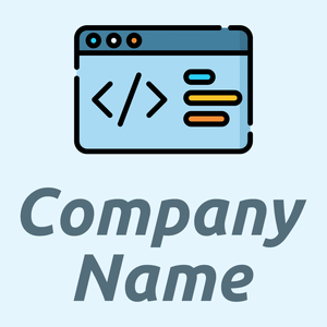 Code on a Alice Blue background - Computadora