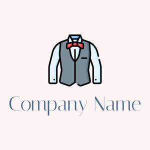 Suit logo on a Snow background - Moda & Belleza