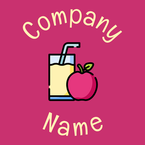 Apple juice on a Medium Red Violet background - Alimentos & Bebidas