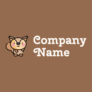 Squirrel on a Dark Tan background - Animali & Cuccioli