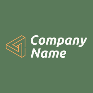 Impossible Triangle logo on a Finlandia background - Abstrakt