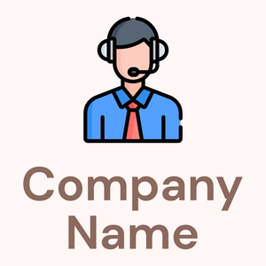 Customer support logo on a Snow background - Entreprise & Consultant