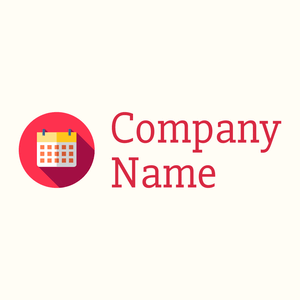 Calendar logo on a White background - Abstrait