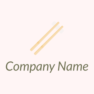 Two Chopsticks on a Snow background - Nourriture & Boisson