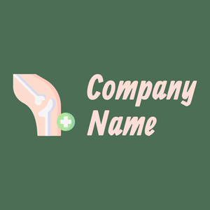 Orthopedics logo on a Como background - Hospital & Farmácia