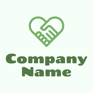 Help logo on a Honeydew background - Abstrait