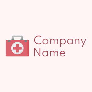 First aid kit logo on a Snow background - Educación