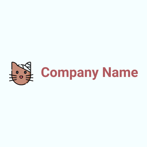 Cat logo on a Azure background - Medical & Farmacia