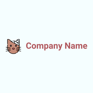 Cat logo on a Azure background - Medicina & Farmacia