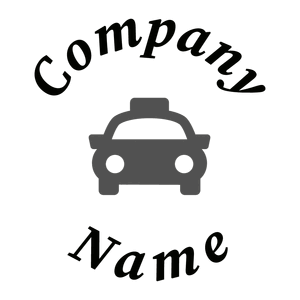 Taxi front view logo on a White background - Automobili & Veicoli