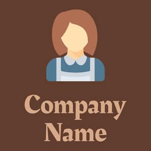 Maid logo on a Cioccolato background - Reinigung & Wartung