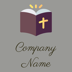 Bible logo on a Star Dust background - Religieus