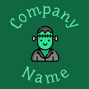 Frankenstein logo on a Jewel background - Entertainment & Kunst