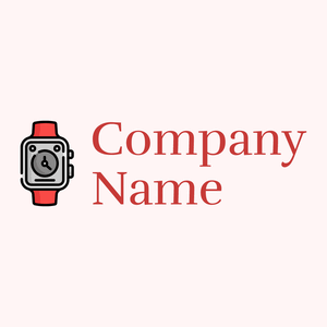 Red Apple watch logo on a Snow background - Mode & Schoonheid