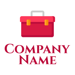 Red Tool box on a White background - Zakelijk & Consulting