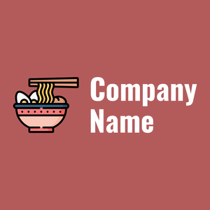 Ramen on a Blush background - Comida & Bebida