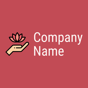 Alternative medicine logo on a Fuzzy Wuzzy Brown background - Medical & Farmacia