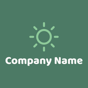 Sunny Day logo on a Como background - Abstracto