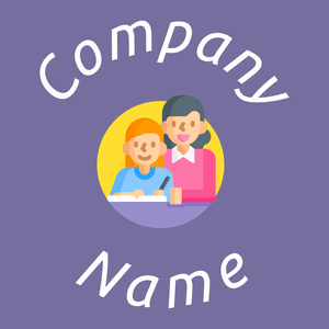 Homeschooling logo on a Deluge background - Comunidad & Sin fines de lucro