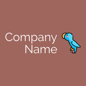 Macaw logo on a Au Chico background - Animaux & Animaux de compagnie