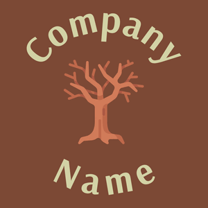 Japonica Tree on a Peanut background - Abstrakt