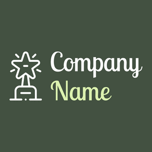Trophy logo on a Grey-Asparagus background - Esportes