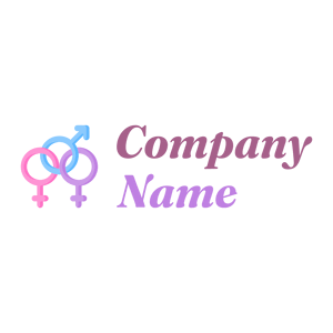 Bisexual logo on a White background - Community & No profit