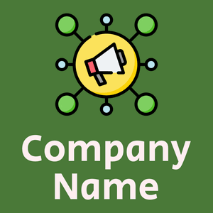Viral logo on a Fern Green background - Negócios & Consultoria